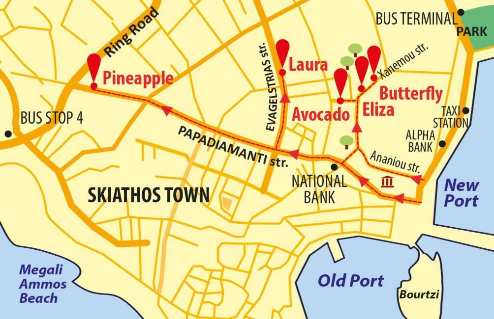 Pineapple Skiathos Kültér fotó